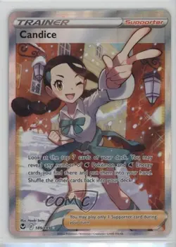 Candice Ultra Rare Pokemon Sword & Shield Silver Tempest #189 - Image 1