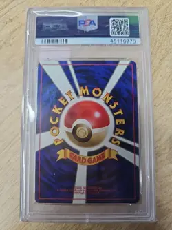 1996 Japanese Pokemon Fossil Ditto- Holo Psa 10 - Image 2