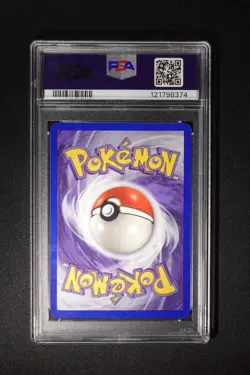 Dark Vaporeon #45 1st Edition 2000 Pokemon Rocket - PSA 8 - Image 2