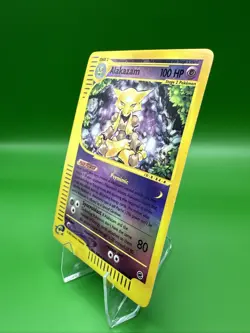 Alakazam Pokemon Skyridge Reverse-Holo Card 33/165 Reto TCG Vintage Near Mint - Image 3