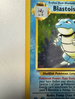 1999 Pokemon Blastoise Holo 2/102 Base Set Unlimited - Ungraded LP/MP - Image 4