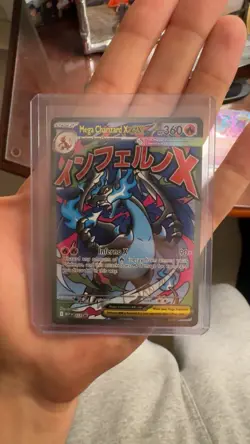 Pokemon Card - Mega Charizard X ex - Promo (MEP023) Phantasmal Flames UPC NM - Image 1
