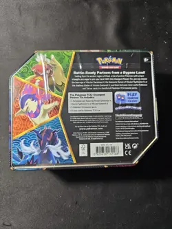 Pokemon TCG Sword & Shield Hisuian Samurott V Divergent Powers Tin - Sealed - Image 3