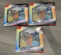 Pokemon Prismatic Evolutions Poster Collection LOT OF 3 SEALED - Image 3
