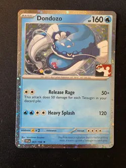 Dondozo 061/198 Cosmos Holo - Play! Prize Pack Series 3 - Pokemon TCG Card LP - Image 1