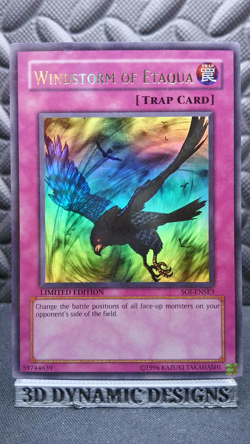 | Yugioh Windstorm of Etaqua SOI-ENSE3 Ultra Rare Shadow Of Infinity LP/ PL ?? | - Image 1