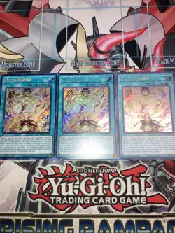 3x Metaltronus Secret Rare 1St Edition RA04-EN100 Yugioh Playset - Image 1
