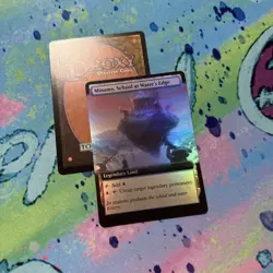 Minamo, School At Water’s Edge Extended Art Foil Mtg Playtest Card - Image 1