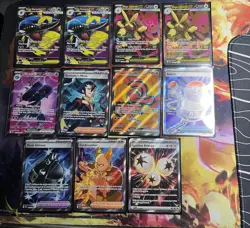 Pokemon Mega Evolution Phantasmal Flames Full Art / Trainer Lot Of 11 Cards NM - Image 1