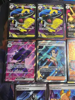 Pokemon Mega Evolution Phantasmal Flames Full Art / Trainer Lot Of 11 Cards NM - Image 2