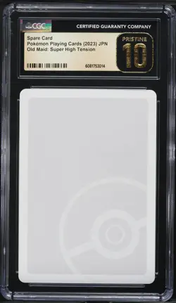 2023 Pokemon Japanese Old Maid Super High Tension Spare Card CGC 10 PRISTINE - Image 1