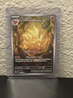 Ninetails Obsidian Flames IR Holo Card 199/197 NM - Image 1