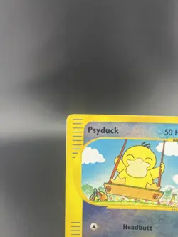 Psyduck Reverse Holo 104/147 Aquapolis Pokemon Card - 2003 MP - Image 2