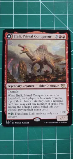 Etali, Primal Conqueror March of the Machine Rare Card NM-M Condition - Image 1