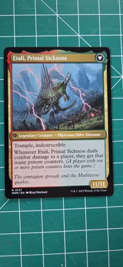 Etali, Primal Conqueror March of the Machine Rare Card NM-M Condition - Image 2