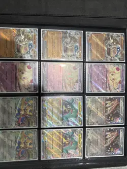 Premium Pokemon Card Binder Lot - EX, Full Arts, Gold, SIR & More - w/ binder - Image 1