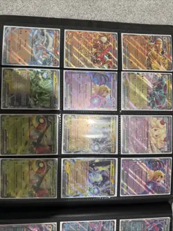 Premium Pokemon Card Binder Lot - EX, Full Arts, Gold, SIR & More - w/ binder - Image 2