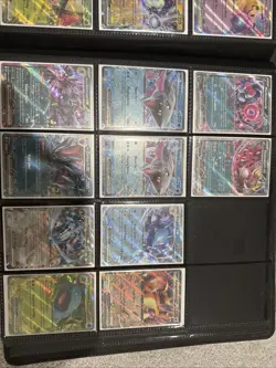 Premium Pokemon Card Binder Lot - EX, Full Arts, Gold, SIR & More - w/ binder - Image 3