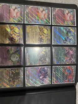 Premium Pokemon Card Binder Lot - EX, Full Arts, Gold, SIR & More - w/ binder - Image 4