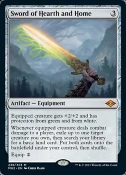 MTG English Sword of Hearth and Home NM Normal Modern Horizons 2 - Image 1