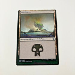 Swamp Basic MISCUT Magic MTG Magic Card NM - Image 1