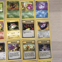 Lot Of 30 Vintage Pokemon Bulk Cards From Team Rocket Set LP-HP A1 - Image 3
