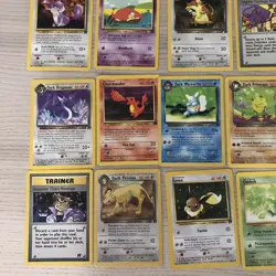 Lot Of 30 Vintage Pokemon Bulk Cards From Team Rocket Set LP-HP A1 - Image 4
