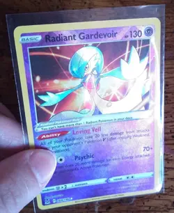 Radiant Gardevoir 069/196 - Lost Origin - Ultra Rare Holo Pokemon Card Near Mint - Image 1