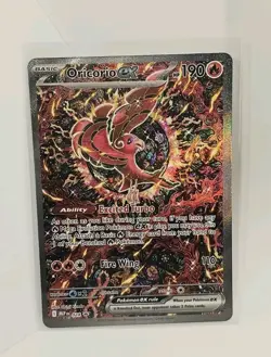 X1 Pokemon Card Black Star Promo Oricorio Ex 024 from Mega Charizard UPC English - Image 1