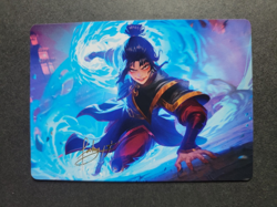 Fire Lord Azula (Gold Stamped) 21/54 MTG Avatar Art Series Card - Image 1