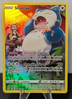 Snorlax SWSH11: Lost Origin Trainer Gallery #TG10/TG30 Pokemon Card TCG - Image 1