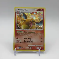 Pokemon TCG Charizard LV.60 Platinum Arceus Holo Rare Card 1/99 Raw - Image 1