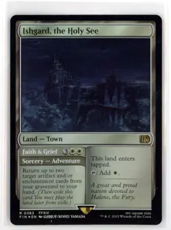 MtG FIN Ishgard, the Holy See #283 FOIL - Image 1
