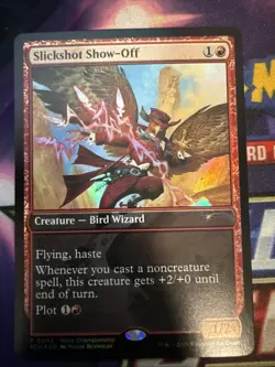 MTG Slickshot Show-Off (43/53) Store Championships 2022 LP FOIL - Image 1