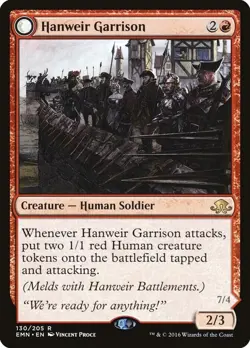 MTG Hanweir Garrison #130 Eldritch Moon NM/Mint - Image 1