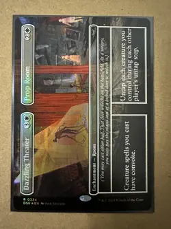 Dazzling Theater Prop Room FOIL BORDERLESS Duskmourn House DSK MTG Magic NEW - Image 1