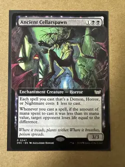 Ancient Cellarspawn EXTENDED RARE Duskmourn House of Horror DSK MTG Magic - Image 1