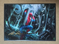 Strength of Will #22 GOLD STAMPED ART SERIES Marvel's Spider-Man MTG Magic NEW - Image 1