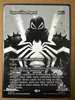 Opposition Agent MYTHIC Marvel's Spider-Man MAR MTG Magic The Gathering NEW - Image 1