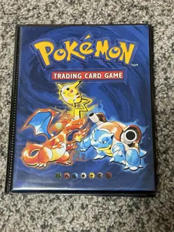 Pokemon Wotc Binder With 17 Vintage Holos Rare! - Image 1