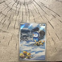 Pokemon TCG Piplup Illustration Rare 098/094 Phantasmal Flames - Pack Fresh - Image 1