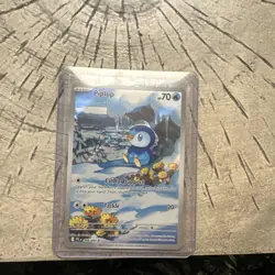 Pokemon TCG Piplup Illustration Rare 098/094 Phantasmal Flames - Pack Fresh - Image 3