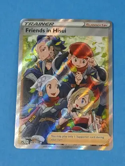 Pokemon Sword & Shield Crown Zenith Friends in Hisui 148/159 Full Art Trainer - Image 2