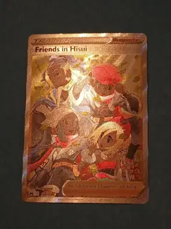 Pokemon Sword & Shield Crown Zenith Friends in Hisui 148/159 Full Art Trainer - Image 3