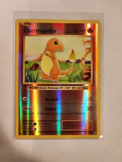 Pokemon Reverse Holo Charmander XY - Evolutions 9/108 LP - Image 1