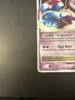 Pokemon TCG Mewtwo Lv.X 144/146 2008 Legends Awakened Holo - Image 2