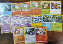 Pokemon Sword & Shield Cosmos Holo Promo Lot (15x) ALL PACK FRESH MINT (eevees) - Image 1
