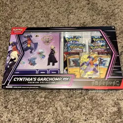 Pokemon TCG: Cynthia’s Garchomp ex Premium Collection box Sealed - Image 1