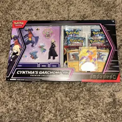 Pokemon TCG: Cynthia’s Garchomp ex Premium Collection box Sealed - Image 2