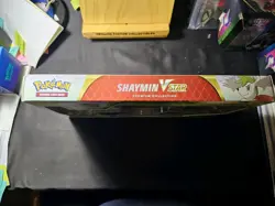 Pokemon TCG Sword & Shield Shaymin VStar Premium Collection Box - Factory Sealed - Image 2